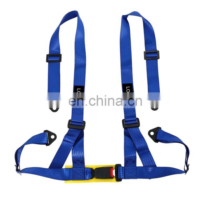 Safety Harness 4 Point Racing Car Seat Belts Quick Release
