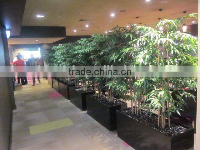 2013 hot selling artificial outdoor green bamboo plants