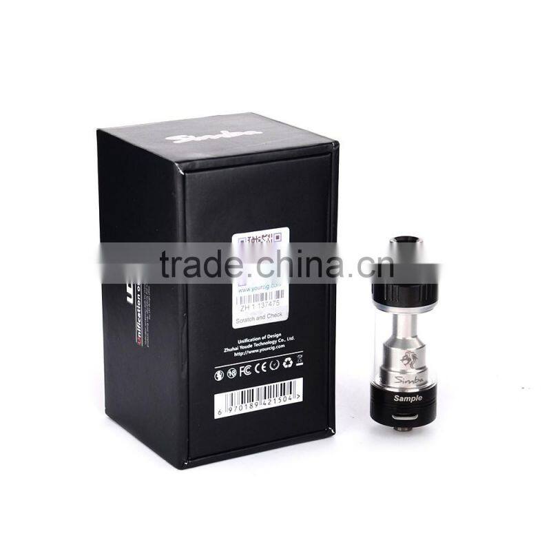 UD Simba for Sub ohm tank Zephyrus tank with RBA head can rebuildable Goliath RTA