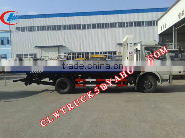 Dongfeng wrecker towing truck,4x2 china tow truck with crane