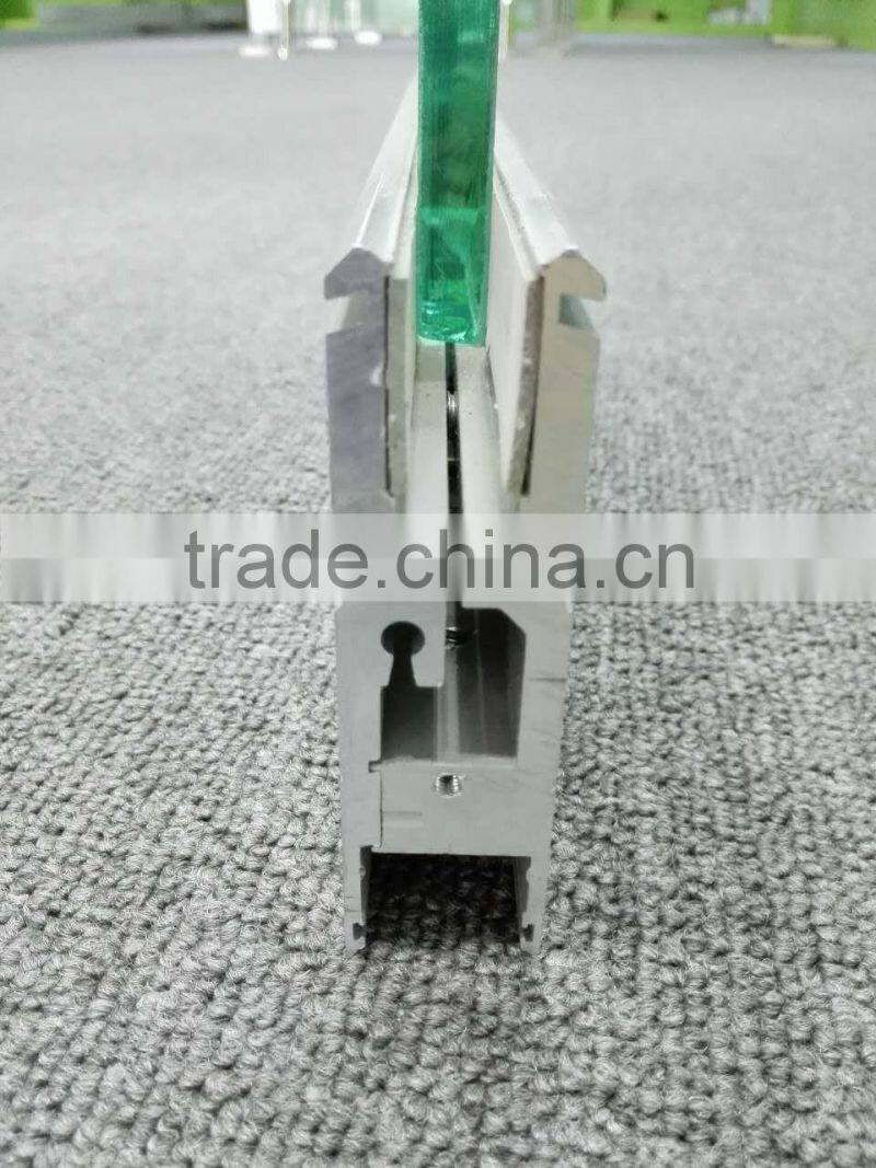 FD-9000H China high quality separate panel special design frameless folding glass door