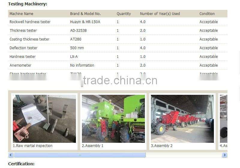 High quality wheat harvester/reaper,harvester combine for rice