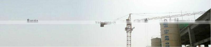 QTZ200 70m 12t Tower Crane ISO9001&CE approved