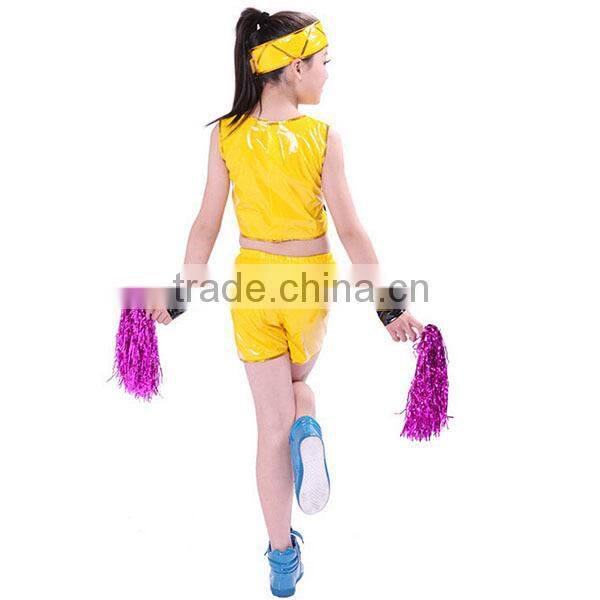 Wholesale New jazz Christmas dance costumes for girls and boys group cheerleading uniform