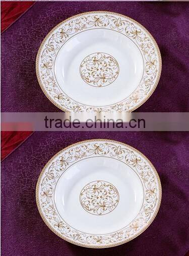 56 pcs custom porcelain ceramic dinner plate