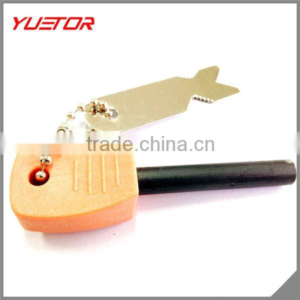 Survival Camping Tool Quick Magnesium fire starter With Metal Knife Rod