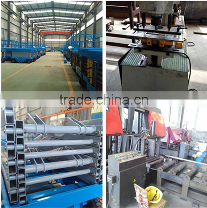 0.5~1.6m, 10 ton stationary adjustable hydraulic used loading trailer utility trailer dock ramp on sale DCQG-10