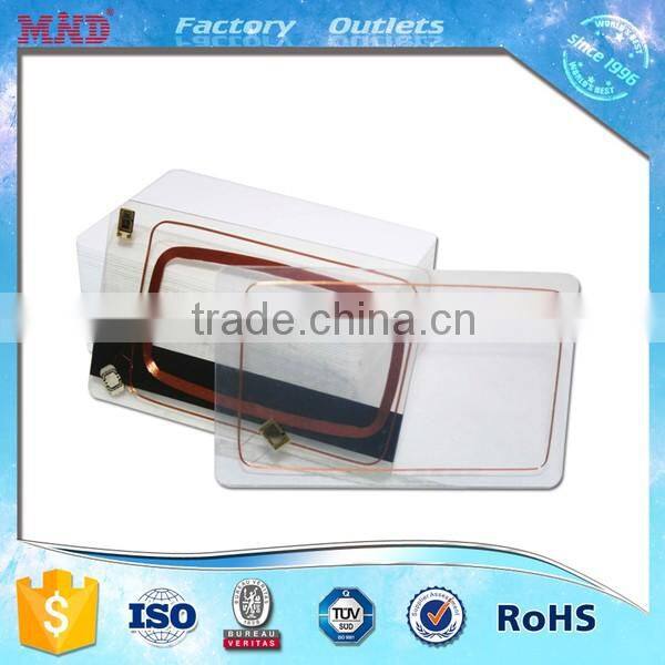MDD99 13.56Mhz + 915Mhz Dual frequency RFID smart card Promotional