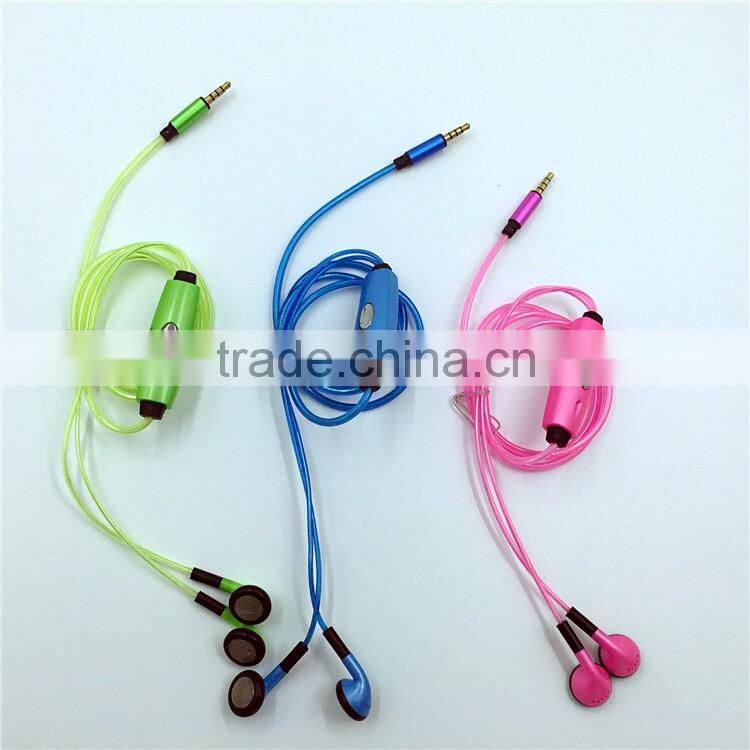 Factory price promotional earphone bluetooth new design led earphone pouch wholesale china