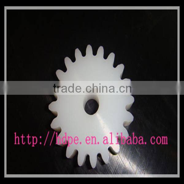 hdpe /uhmwpe/polypropylene plastic gear and profiled for Engineering parts