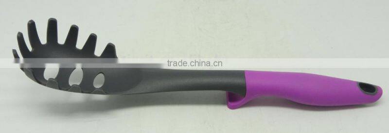 COLORFUL HANDLE NYLON 7PCS KITCHEN TOOL SET WITH STAND