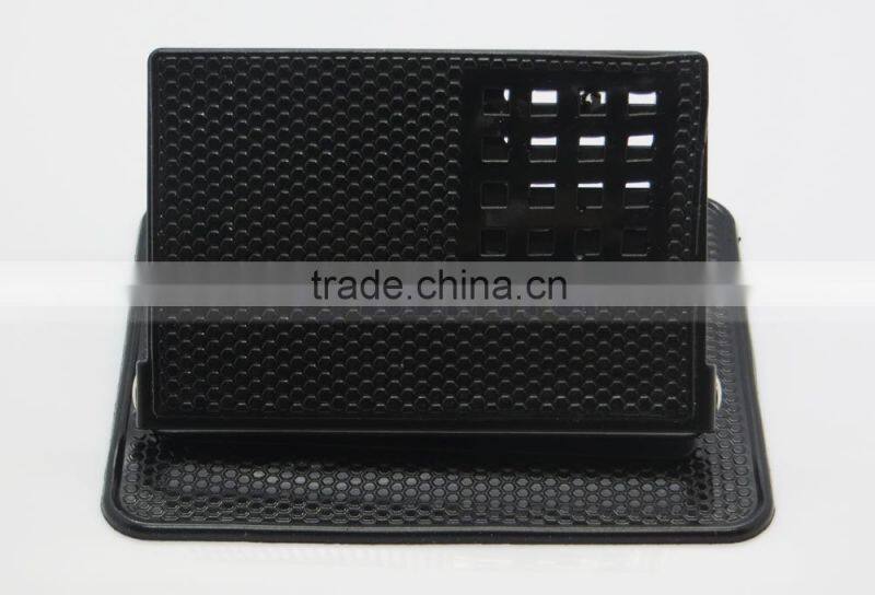 PU Metal sticky pads Car Bracket Phone Holder Stand for phone GPS Tablet 360 Degree Anti Slip Mats