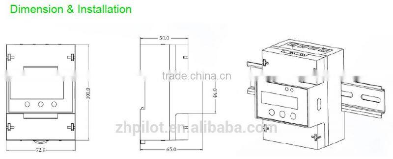 PILOT SPM93 energy meter modbus protocol