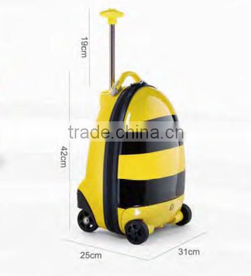 RASTAR designed patent battery travel luggage bag for kids with remote control