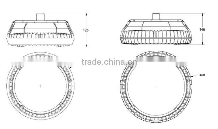 Hot Sale 50w UFO led high bay light DLC ETL CE RoHS