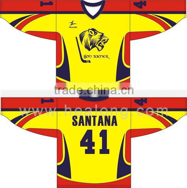top quality cheap custom team ice hockey jerseys