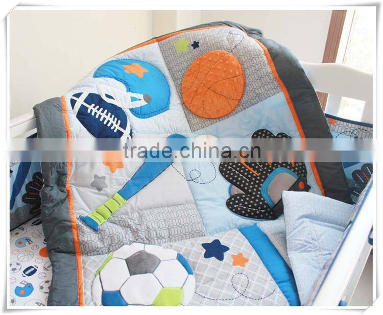 100% Cotton Batting Nursery Bedding professional manufacturer