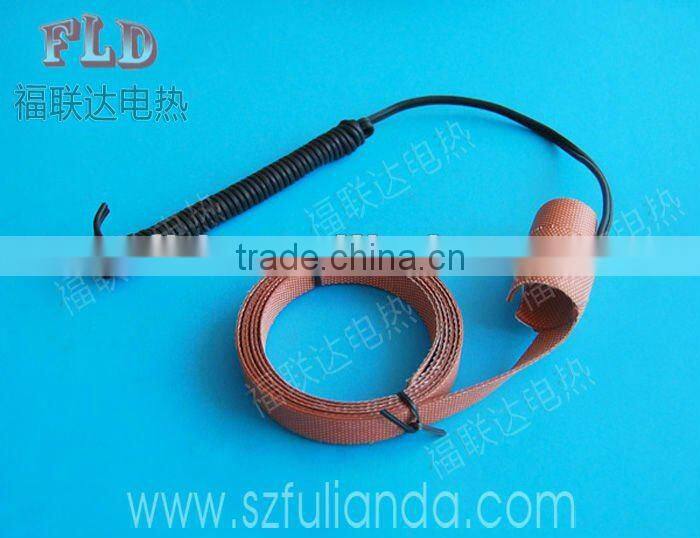 Customize 110v 115v 120v 220v 230v 240v 380v 400v silicone rubber heater hose with CE RoHS certification