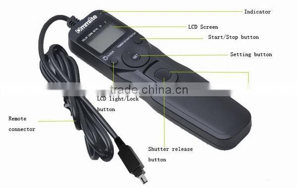 Timer Remote Shutter Control Release for Nikon