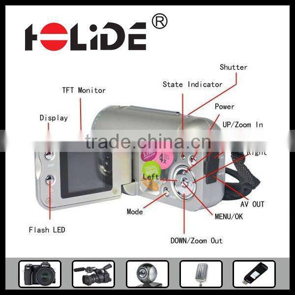 professional new fasion cute digital video camera dv136