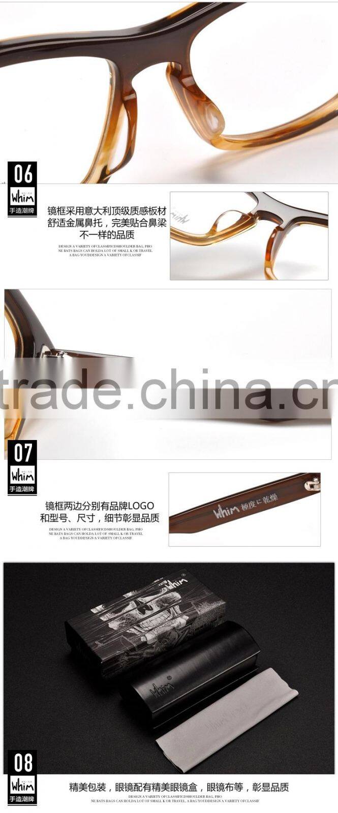WHIM new product optical frame made in china acetate glasses frame