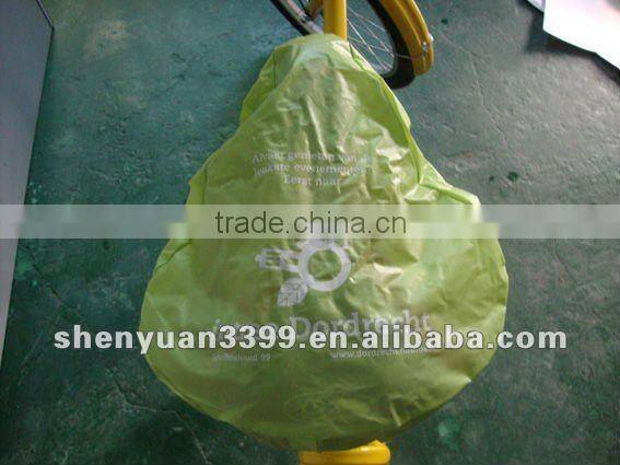 Plastic Bicyle Seat cover,PVC saddle cover