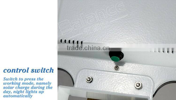 Solar led modern IP65 12v outdoor lighting with automatic turn off light sensor switch