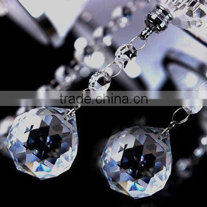 Crystal spear for chandelier