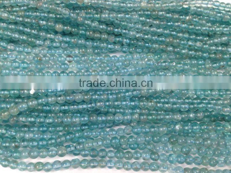 Wholesale Natural Apatite Round Beads Loose Gemstone Apatite Beads Beautiful and Crystal Cant Wait to Touch and Buy