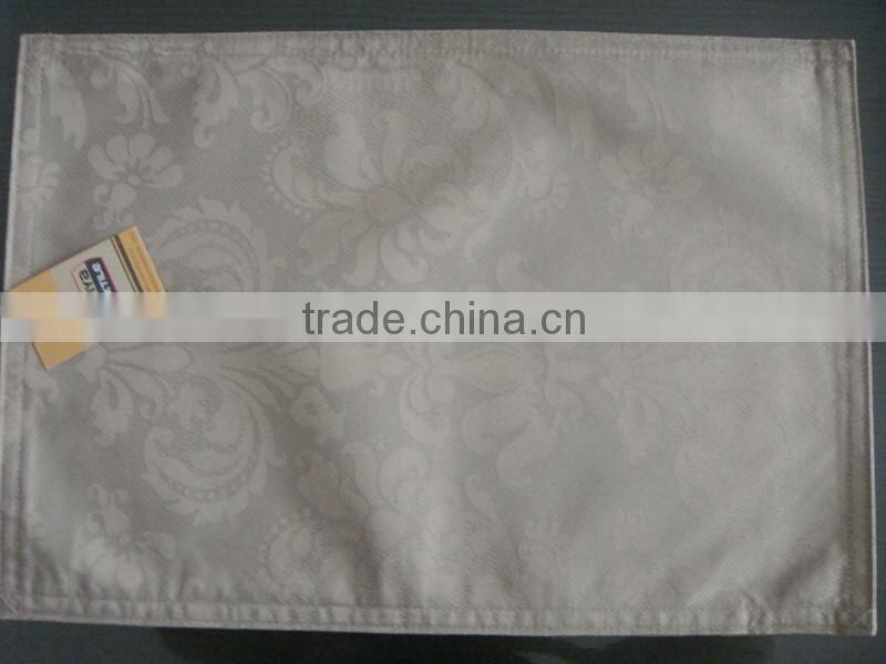 high quality PB 04 100% polyester printing placemat
