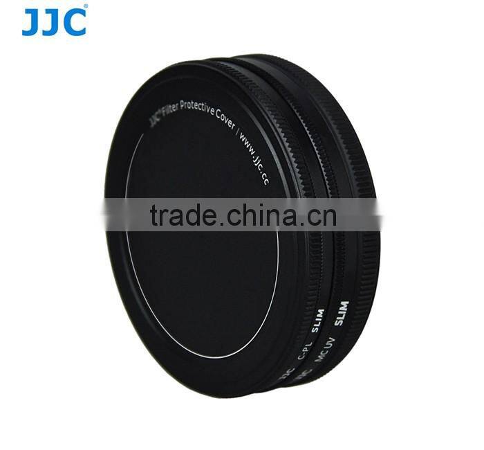 JJC 46mm Metal Screw-In Lens Cap Filter Stack Strorage Case for Camera Filter