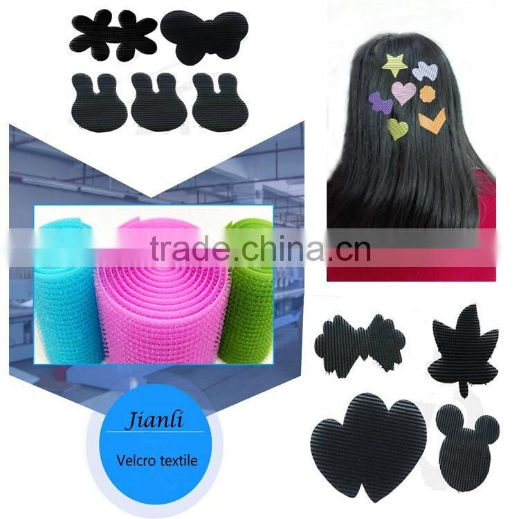 Fashion hair accessories customize hook and loop tape hair roller