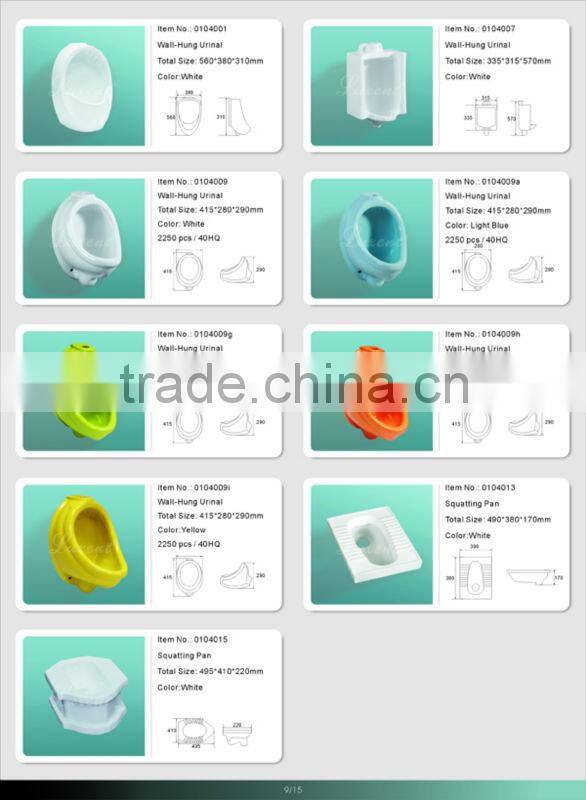 Bathroom Sanitary ware ceramic Hand-Flush Toilet