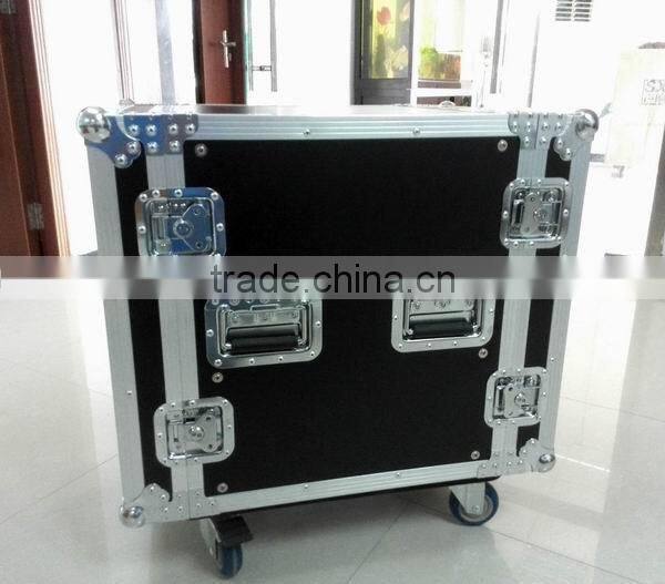2014 pro 19" rack case, flight case with wheels