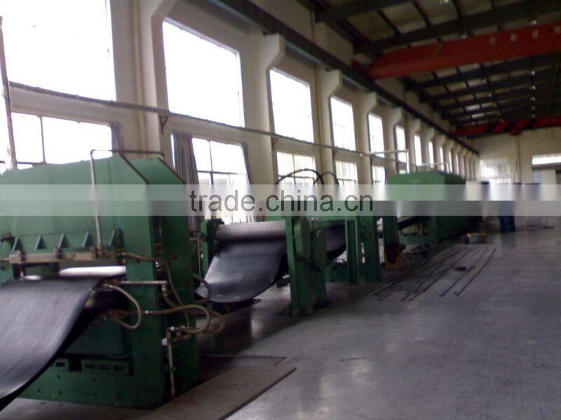 tear-resistant patterned chevron rubber conveyor belt