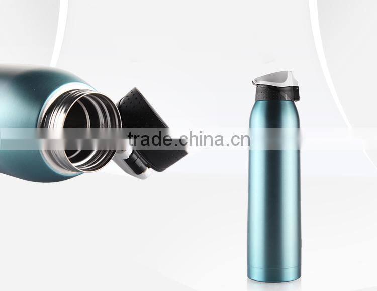 Outdoor travel sport 1000ml insulated stainless steel bottle