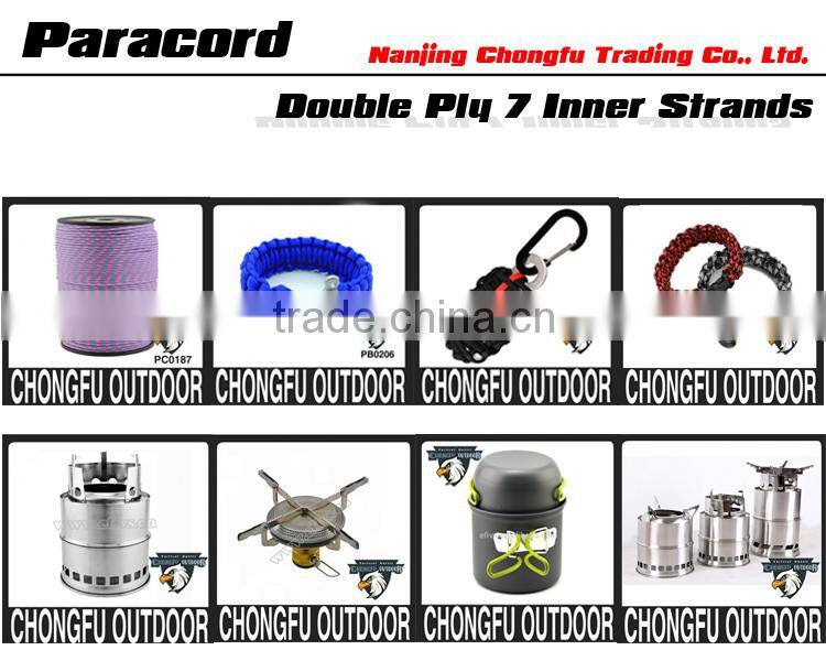 2015 chongfu outdoor camping mess kit personal military survival kit for camping