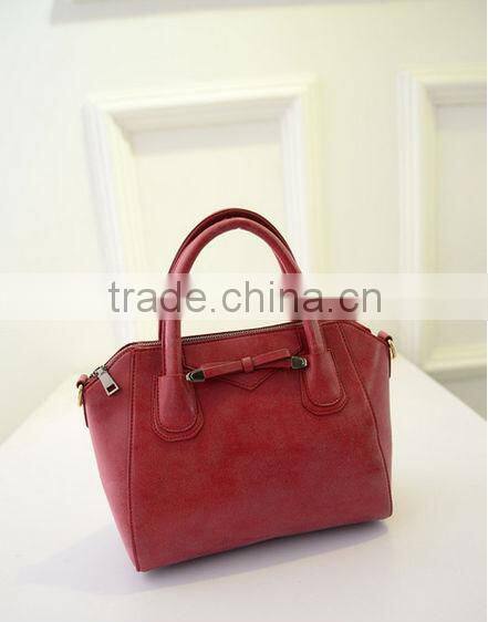 trend elegance bow tie simple leather women's bags