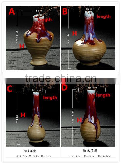 Variable Glaze Antique Coarse Pottery Furnishing Articles HY167602