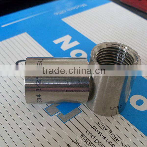 stainless fittings socket O.D. machined 1/2 inch