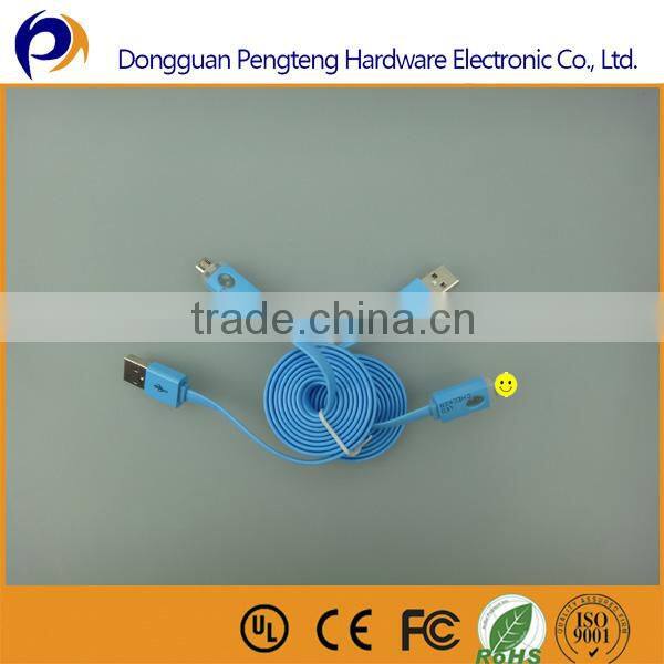 LED light charger cable for smart phone