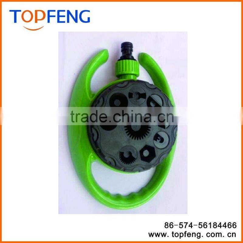 Garden water sprinkler with 9 holes
