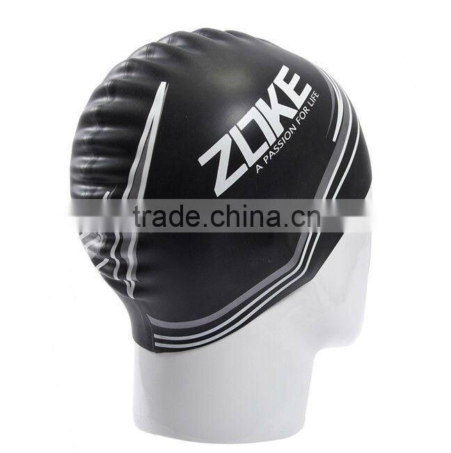 soft and high quality silicone junior swim caps for retail