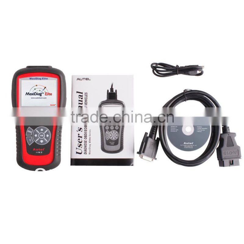 2014 Top-Rated Autel Maxidiag Elite MD702 With Data Stream Function for 4 System Update Internet Professional Code Scanner