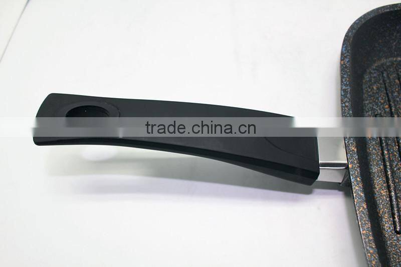 HQ aluminum square fry pan