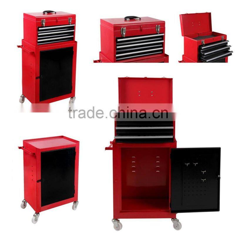 Steel Tool Trolley tool cabinet with chest