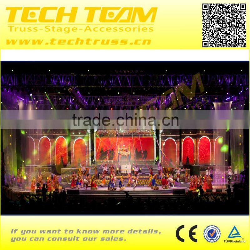 BC40-QS20 Aluminium Bolt Lighting Truss, Stage Truss, Roof Truss System For Sale