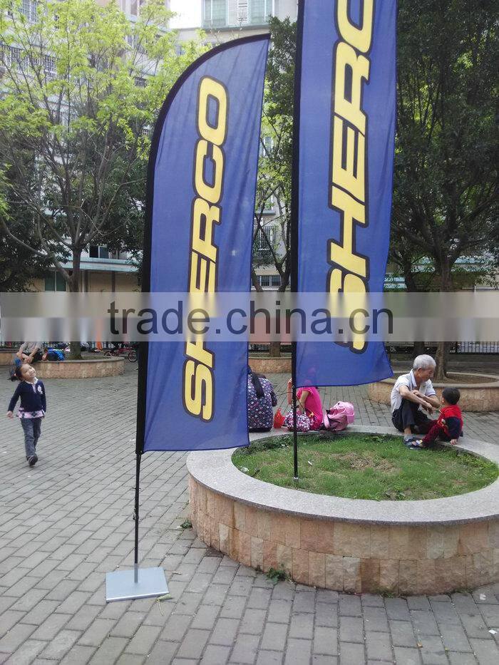 Wholesale Custom Design Large Advertising Beach Flag Banner