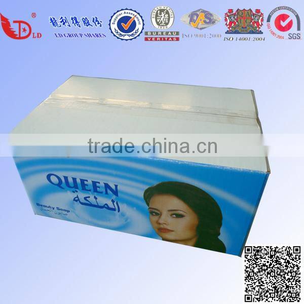 Good quality custom print packing bottle water box corrugated box carton box