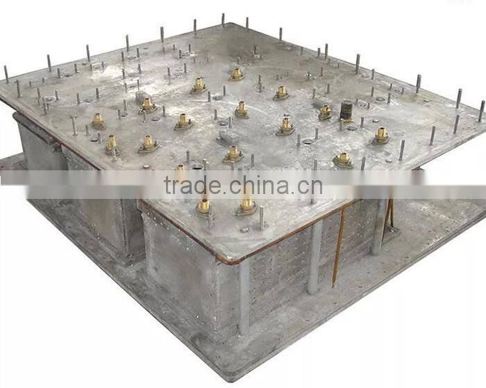 Aluminum polystyrene thermoforming mold for thermoforming machine